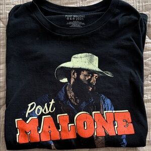 Post Malone Black Graphic T-Shirt